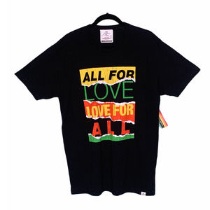 Kid Dangerous Black Graphic Short Sleeve Cotton T-Shirt Size Large NWT